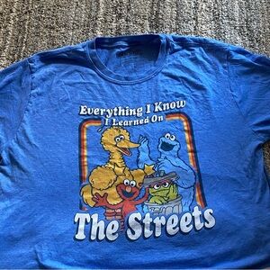 Sesame Street Vibrant Blue Tee